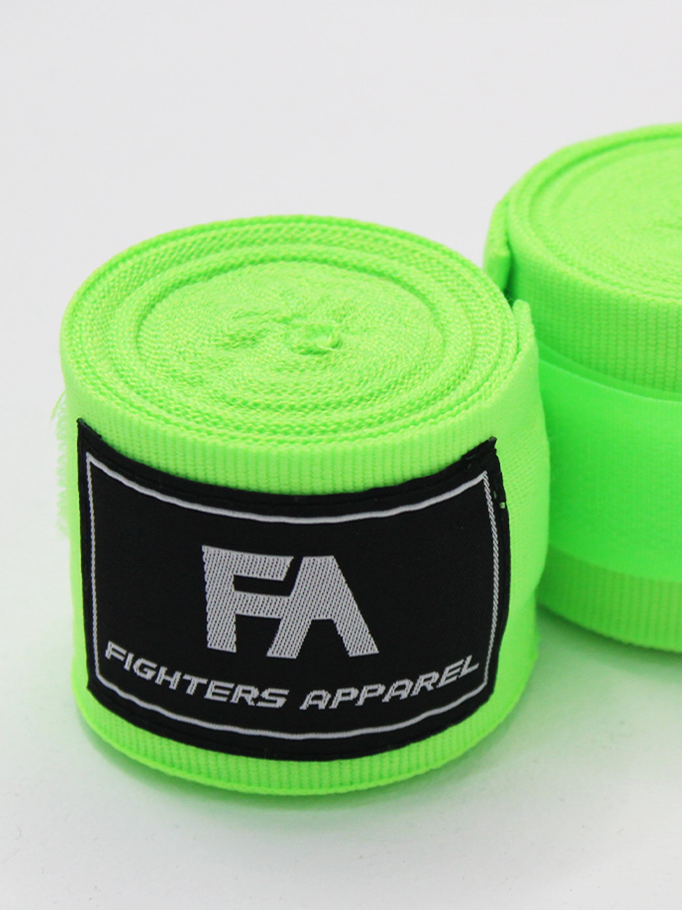 FA 4.5m Boxing Hand Wraps (Lime Green)