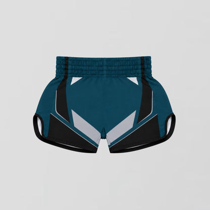 FA - "APEX" Muay Thai Shorts (TEAL BLUE)