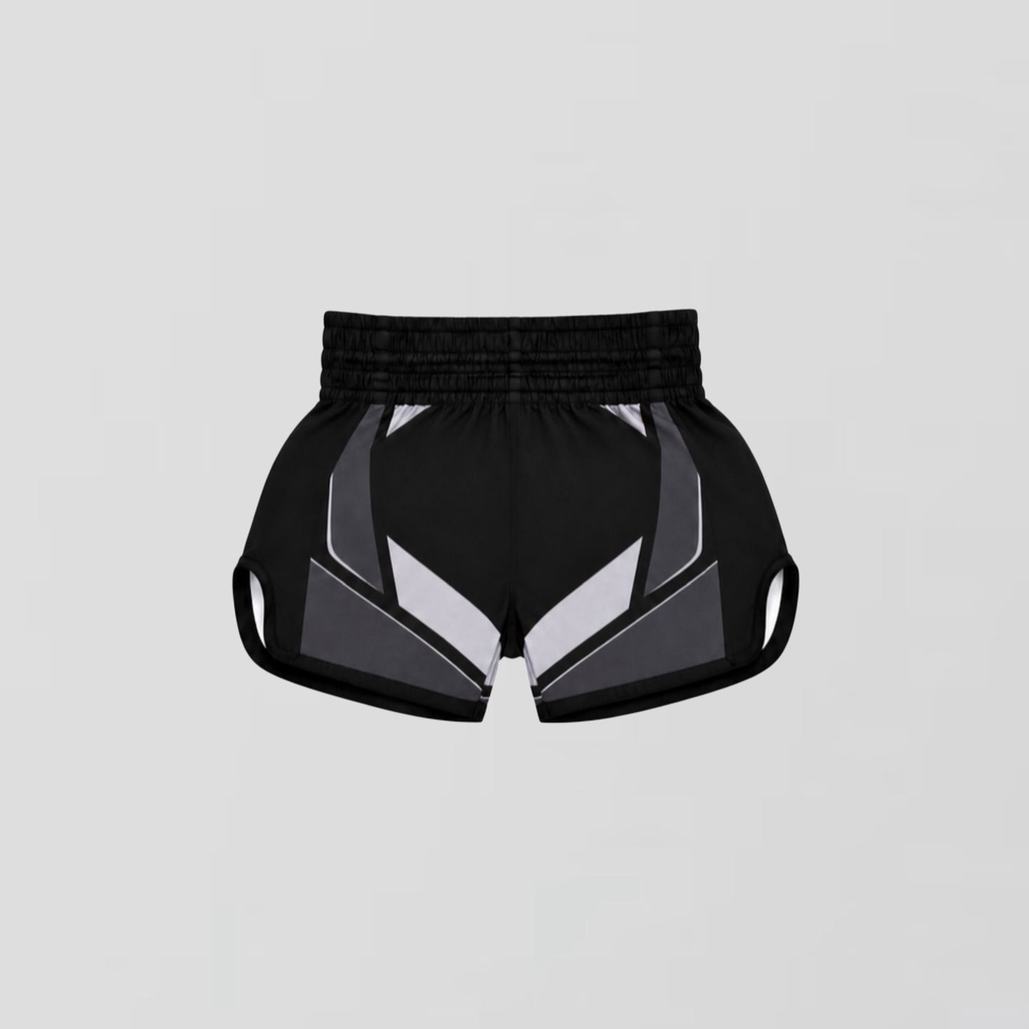 FA - "APEX" Muay Thai Shorts (BLACK/GREY)