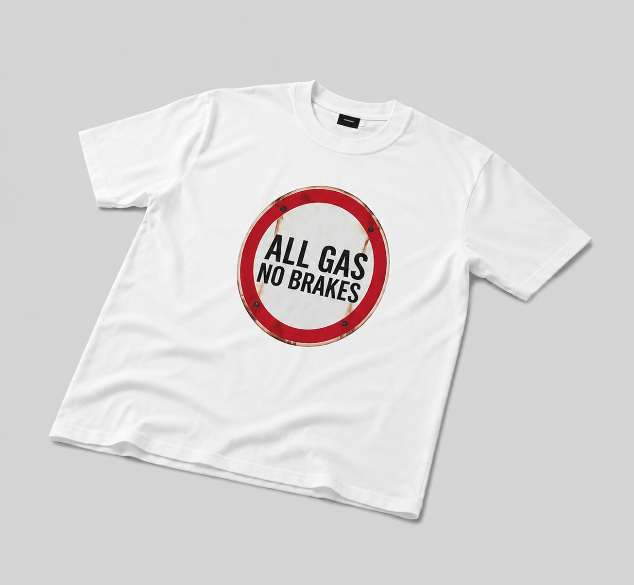 FA - "All Gas No Brakes" Oversized T-shirt (PRE-ORDER )