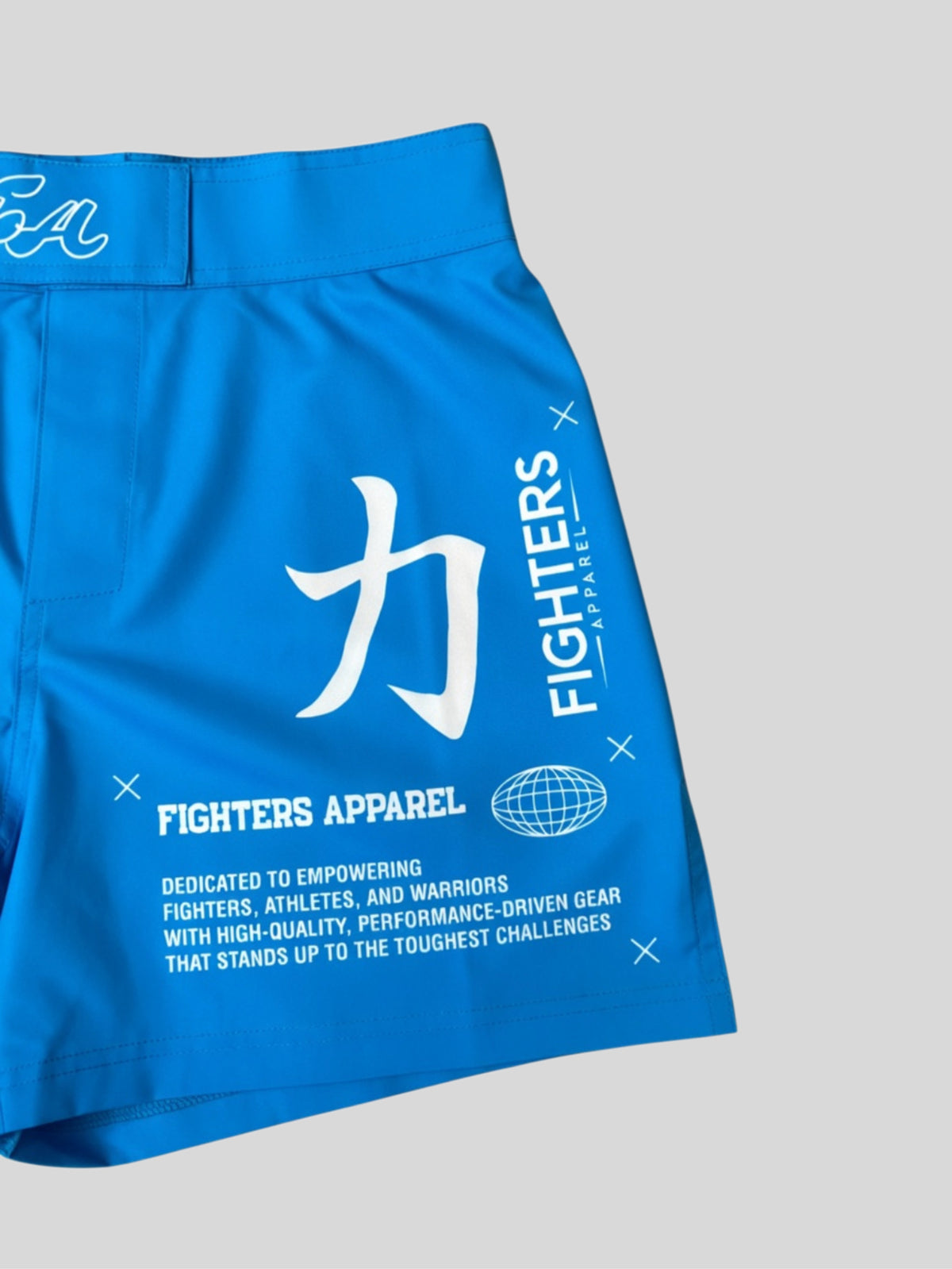 FA - "HYBRID" Muay Thai/Kickboxing Shorts (BLUE)
