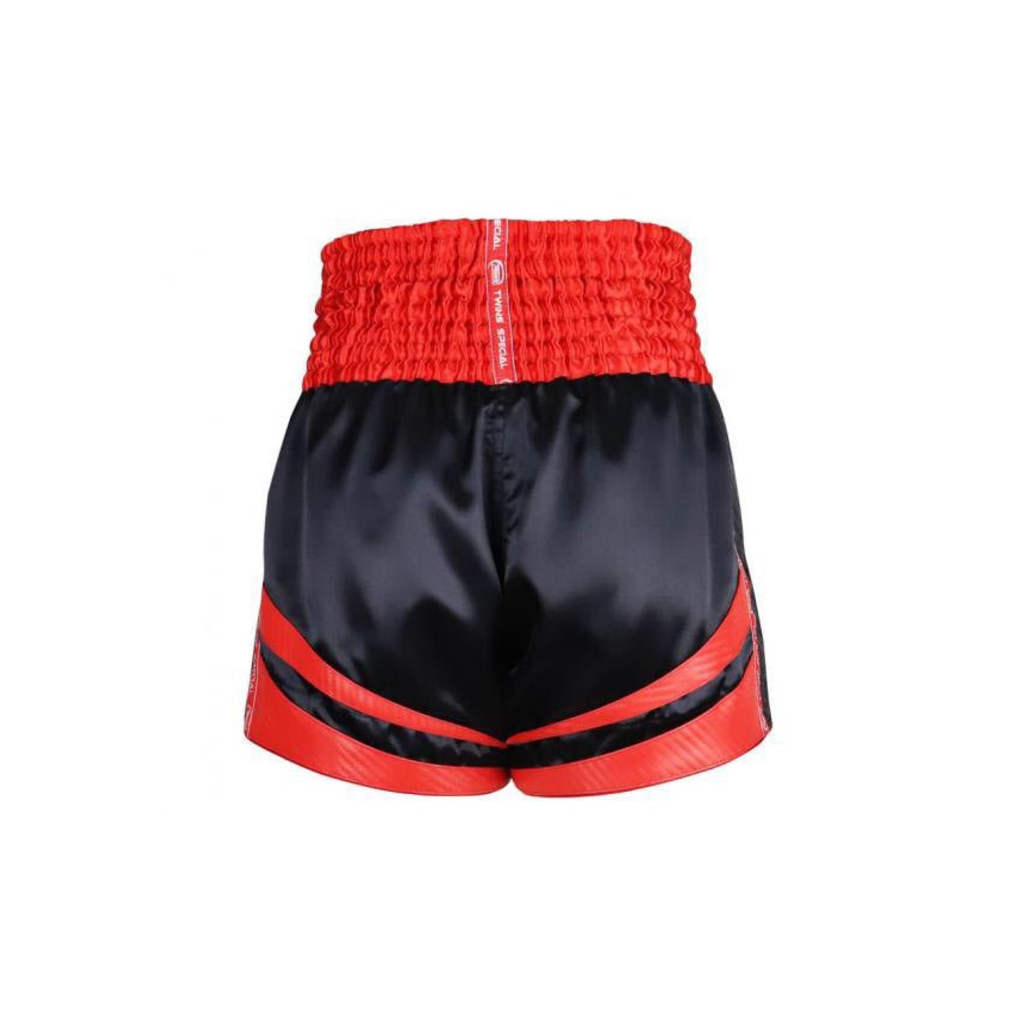 Twins Special Muaythai Shorts FOD, Black/Red