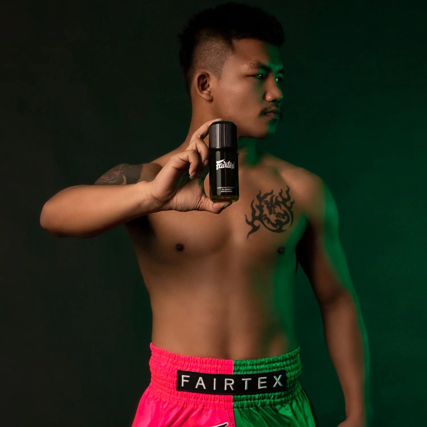 Fairtex Muay Thai Boxing Liniment Oil 100ml (Orange)